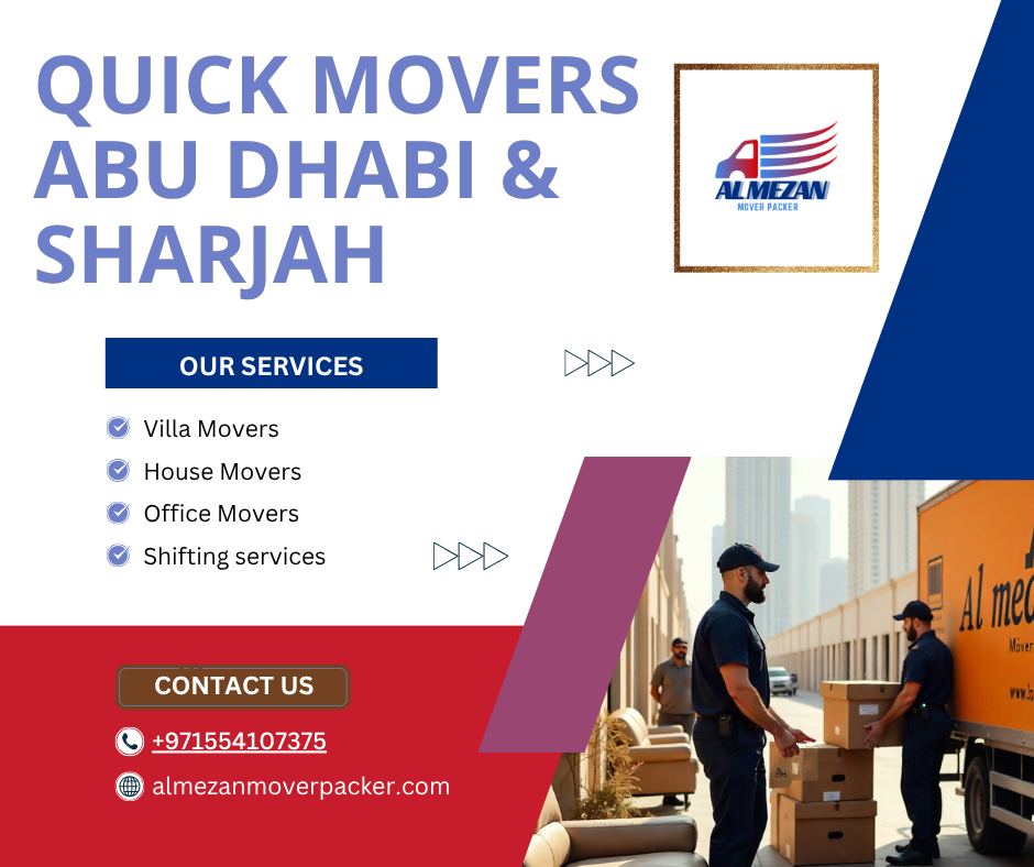 Read more about the article Quick movers abu dhabi & Sharjah