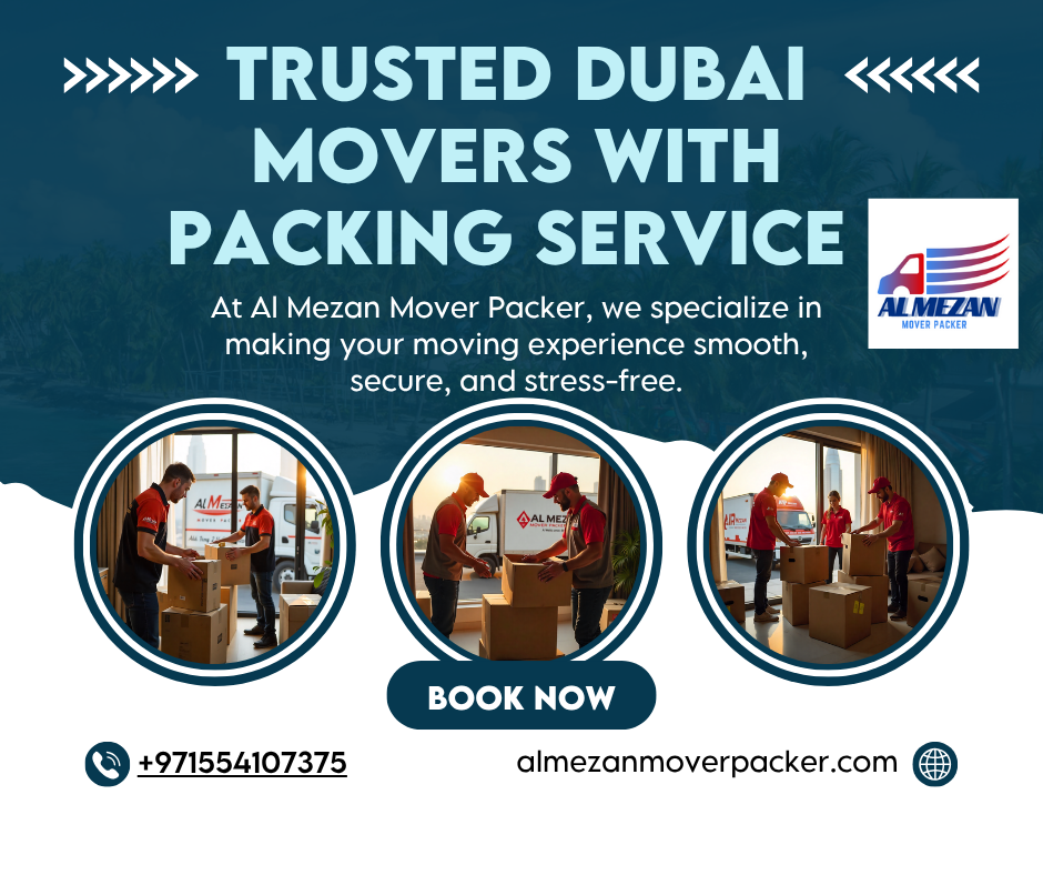 Read more about the article Trusted Dubai movers with packing service
