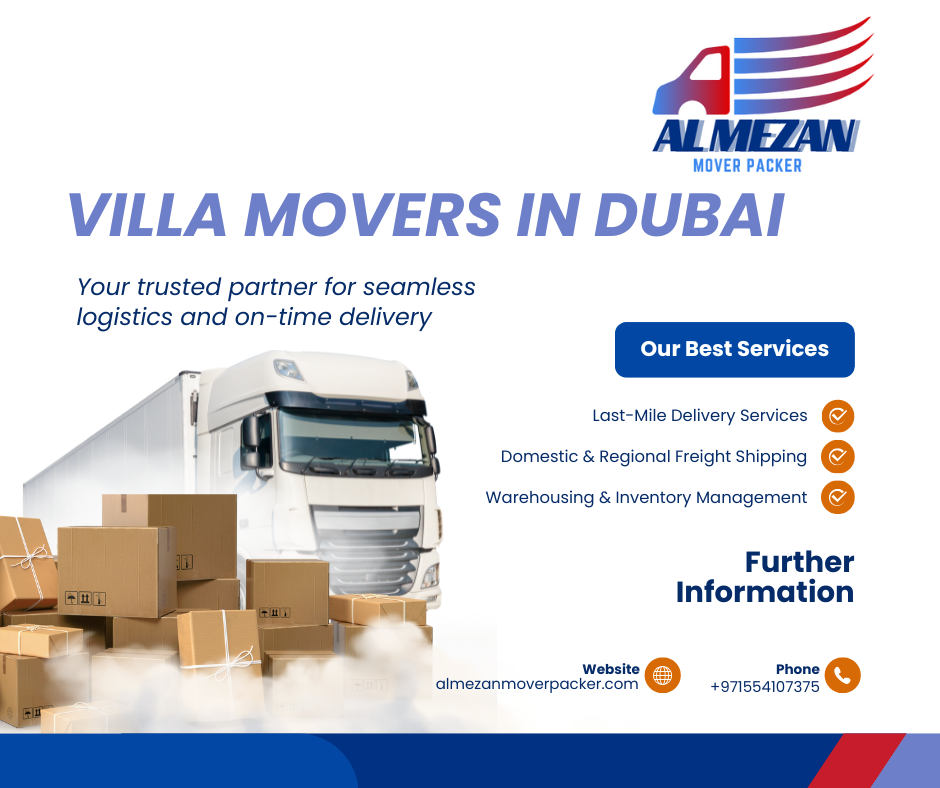 You are currently viewing Villa Movers in Dubai – Call now 971554107375