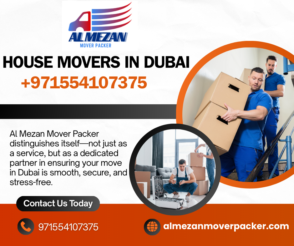 House Movers In Dubai